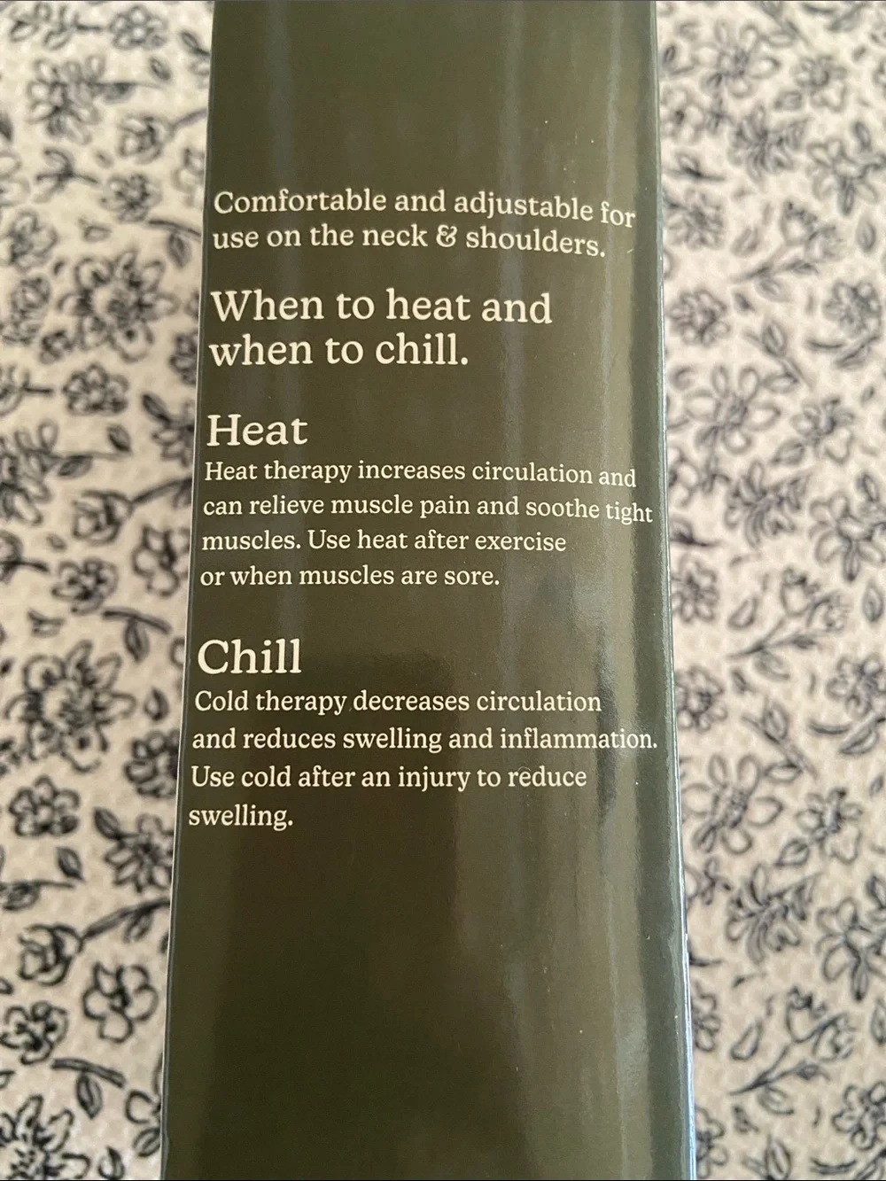 Neck Wrap Hot & Cold Therapy - Burgundy